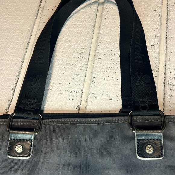 Toki Doki Tote , Grey Kidcore , Y2K , Emo , 00s, Dead stock , SilkScreen Tote - Picture 5 of 6